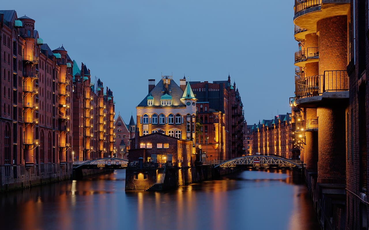 Speicherstadt in Hamburg